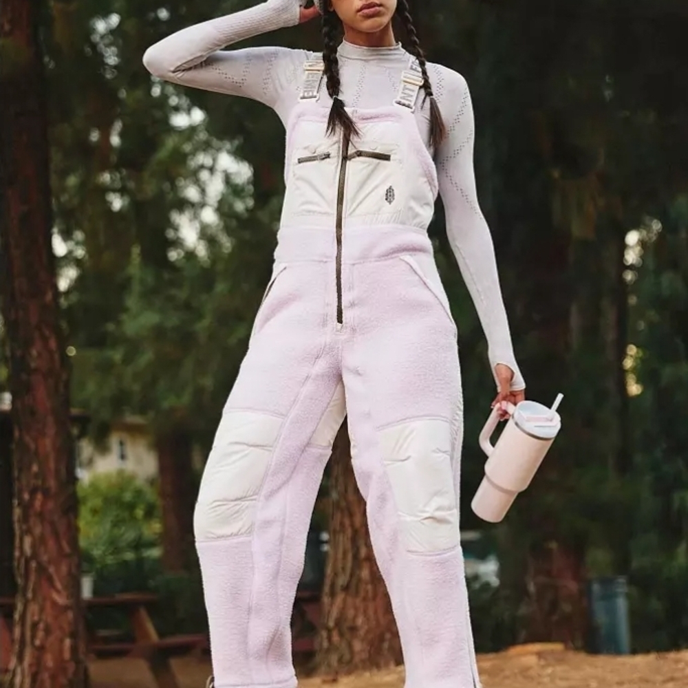 New FP Movement Women's Hit The Slopes Overalls!! XSmall.